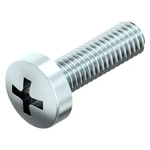 Parafuso Cabeça Queijo Phillips DIN7985 Zincado Br.