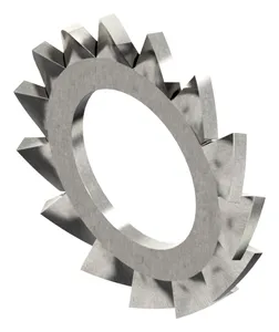 Anilha Recartilhada DIN6798 Inox A2