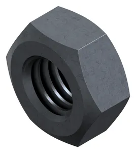 Porca Sextavada DIN934 Classe 10 Preto