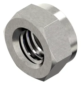 Porca Auto Bloqueante Sextavada Nyloc DIN985 Inox A2