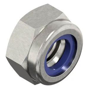 Porca Auto Bloqueante Sextavada Nyloc DIN985 Inox A4