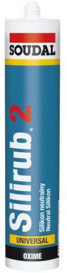 Silicone Soudal Silirub 2 Branco 300ml