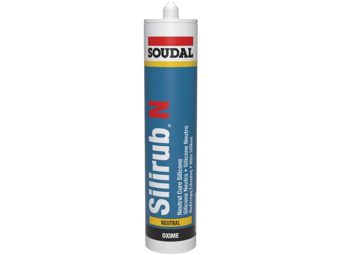 Silicone Soudal Silirub N Branco 300ml