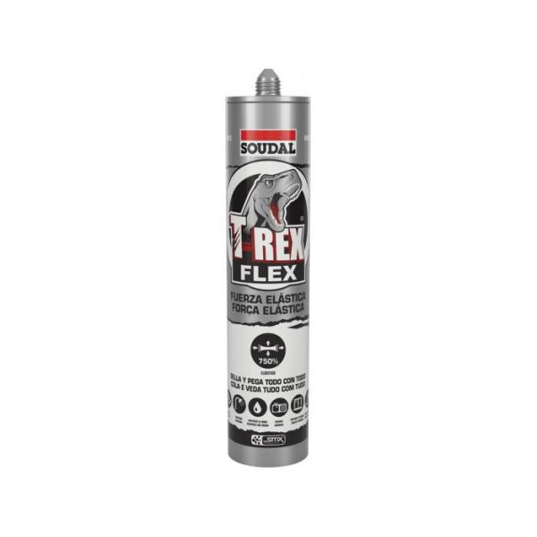 Cola e Veda T-Rex Flex White Soudal 154385 290ml