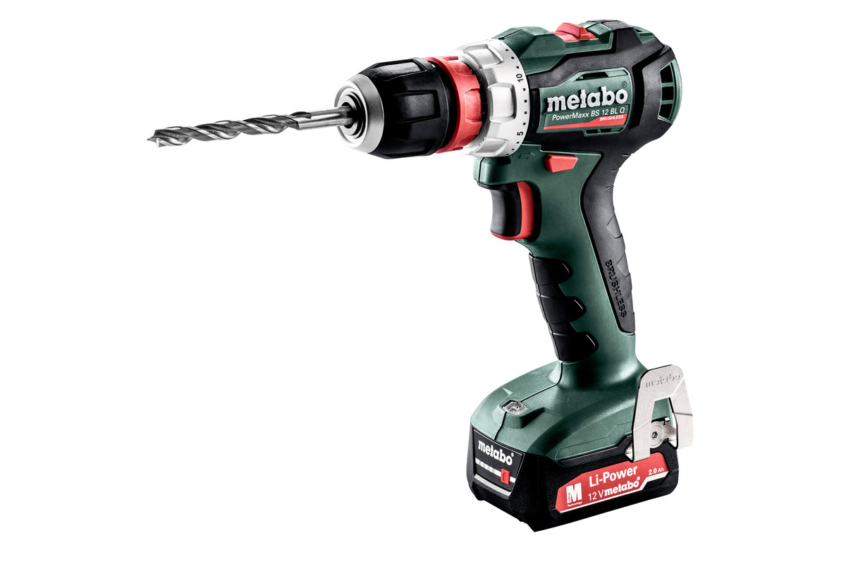 Berbequim Aparafusadora s/ Fio Metabo Powermaxx BS Basic 12V