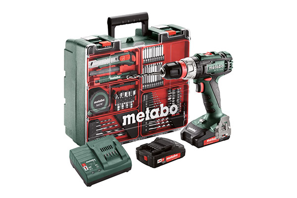 Berbequim Aparafusadora s/ Fio Metabo BS 18 L QUICK MW 2X2,0Ah