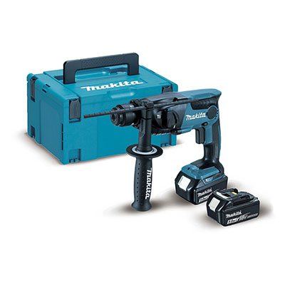 Martelo Combinado Makita DHR165RTJ 18V 5,0Ah 16mm