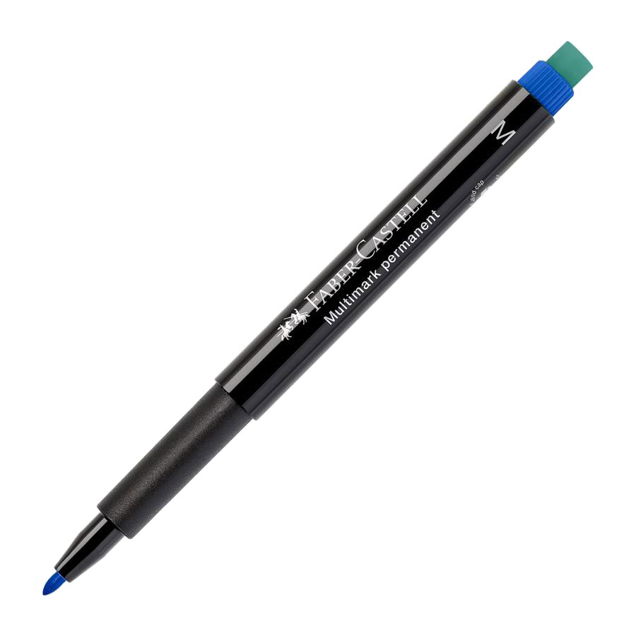 Marcador Permanente FABER CASTELL 1525 Ponta Média