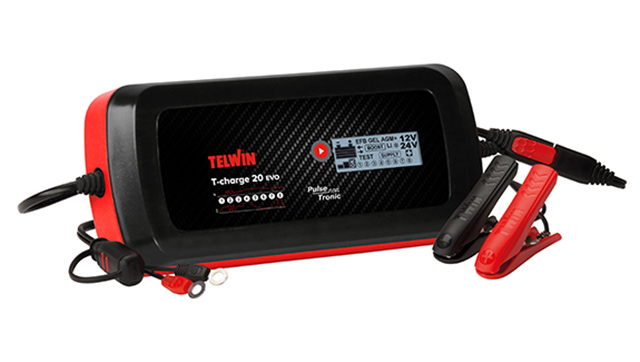 Carregador de Baterias Telwin T-Charge 20 EVO