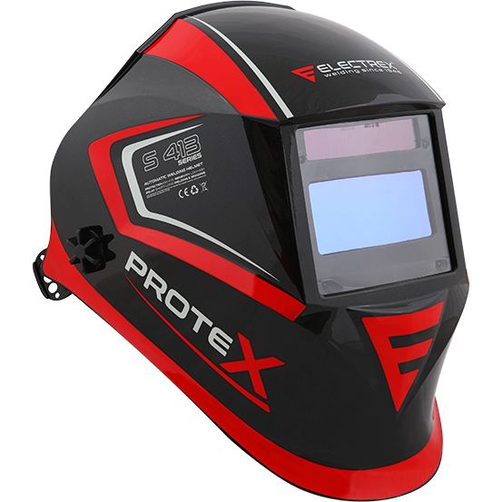 Máscara de Soldadura e Corte Automática Electrex S 413 Preta