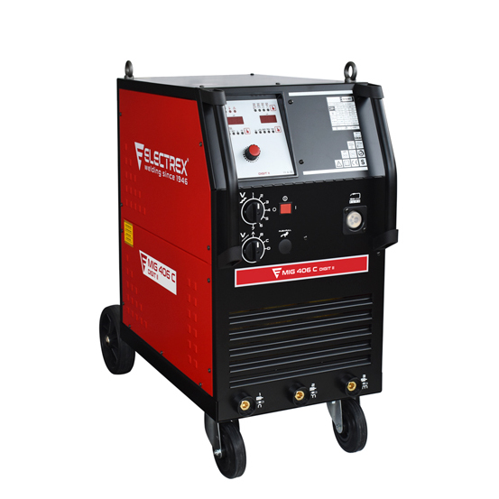 Máquina de Soldadura MIG Electrex 406 C Digit II - Alimentador de Fio Integrado, Displays Digitais