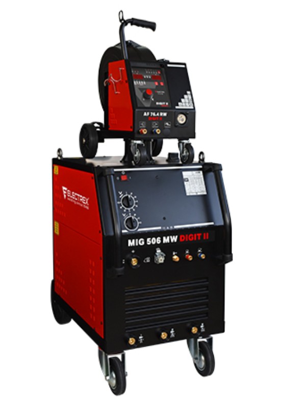 Maquina para Soldadura MIG 506 M Digit II + Alimentador AF 76.4R + Cabo de Ligação 5 Metros