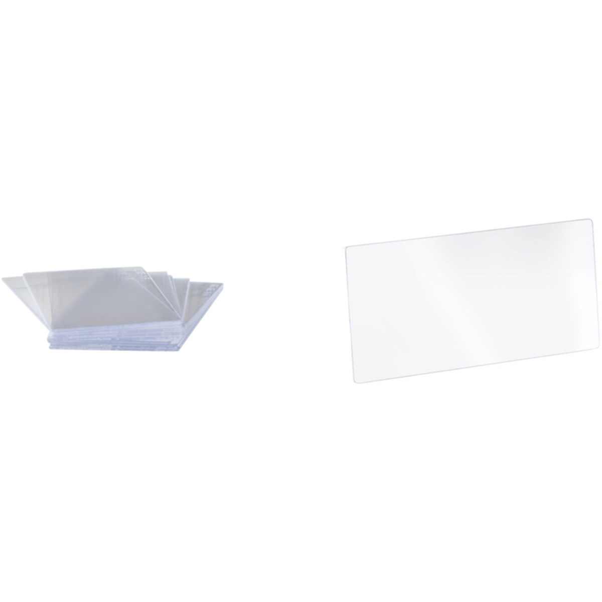 Acrílico de Proteção Interior para Máscara de soldar Bollé 102,5x42,3mm