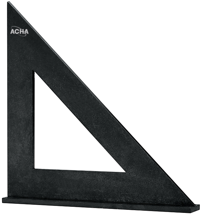 Esquadro inox Acha 15124 Preto 125x125mm