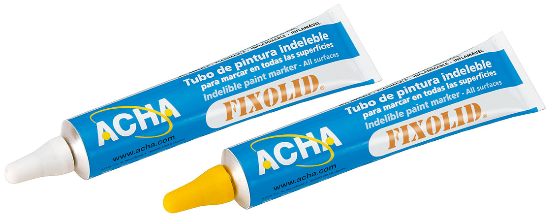 Tubos de marcação com tinta indelével de uso geral Acha