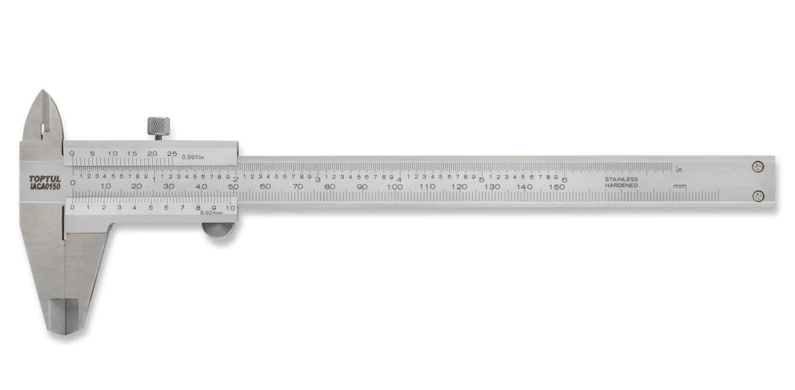 PaquimetroToptul IACA0150 150mm