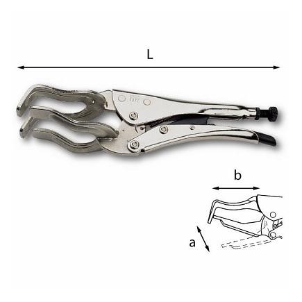 Alicate de Fixação com Garras em Forquilha USAG 137 T