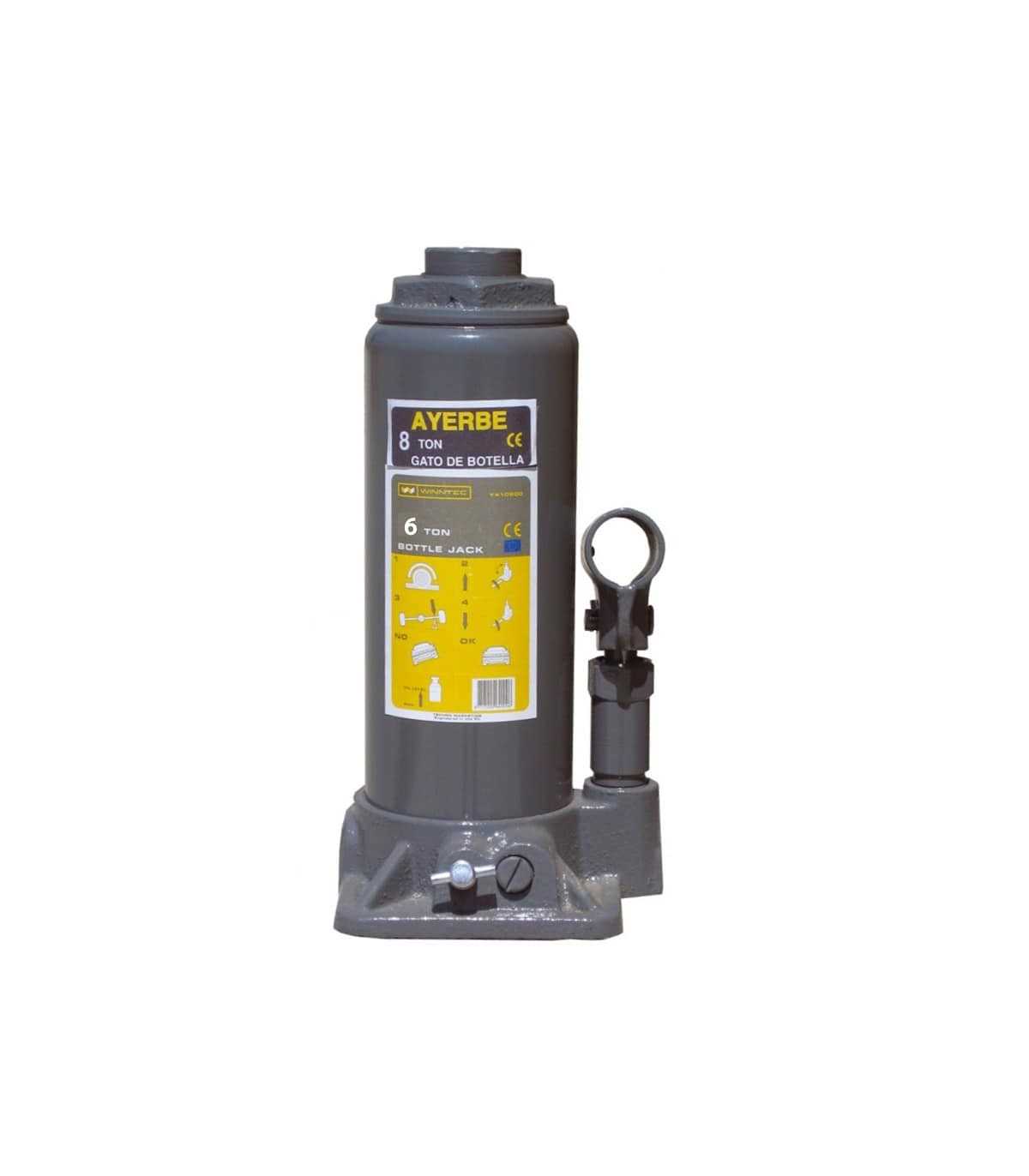 Macaco de Garrafa Winntec 6Ton. Y410600