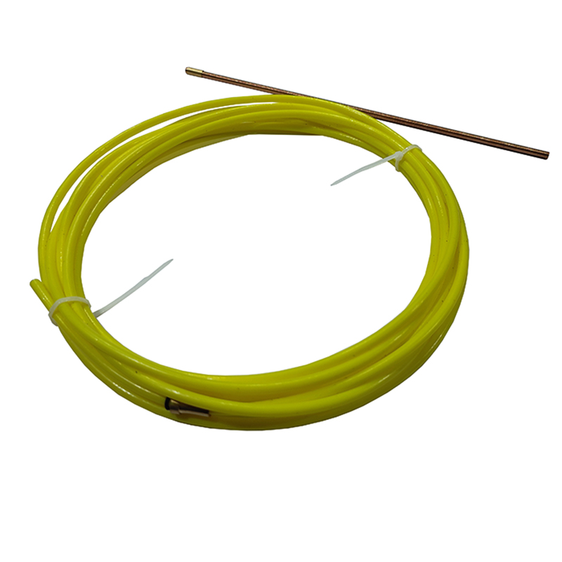 Bicha teflon 1,2-1,6mm 4m + Mola p/ Extremidade 1.6mm