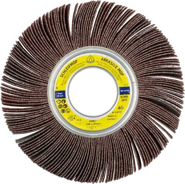 Roda de Fibra Abrasiva Klingspor SM611 165x50mm