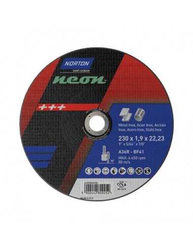 Disco de Corte Inox Norton Neon