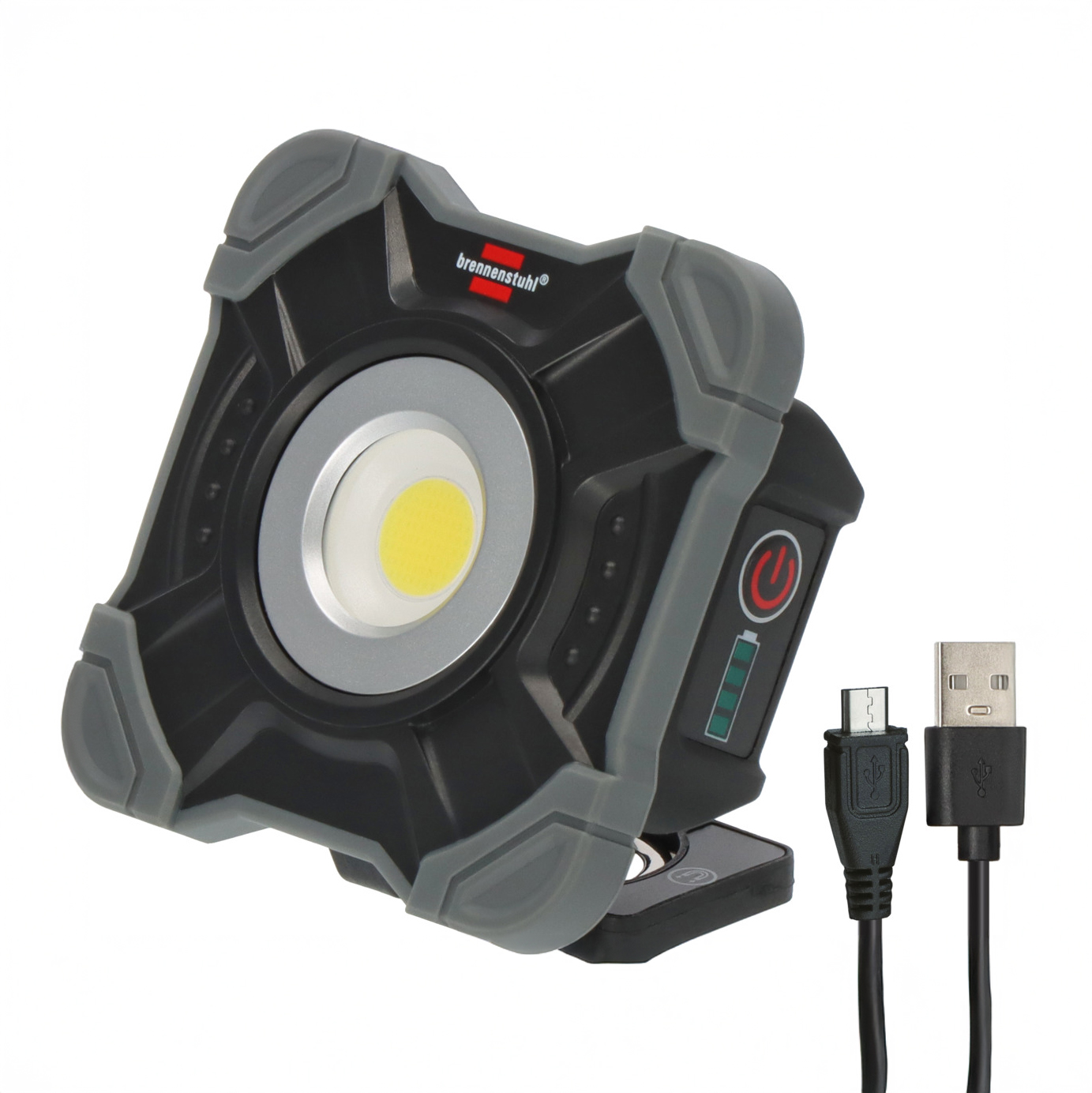 Brennenstuhl Foco LED de trabalho a bateria recarregável e portátil SH 1000 MA 1000Lm