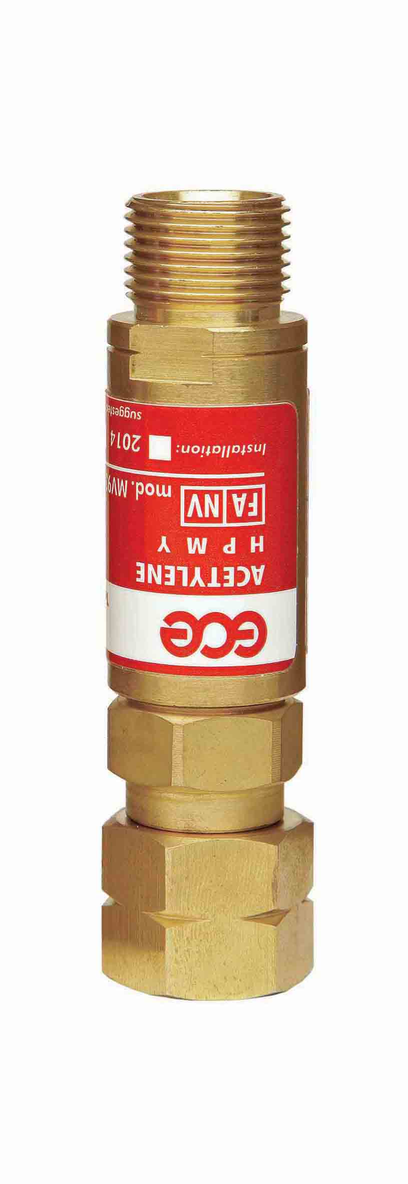 Válvula de Segurança Anti-retorno para Debitometro Gás GCE Safe Guard 2 G3/8