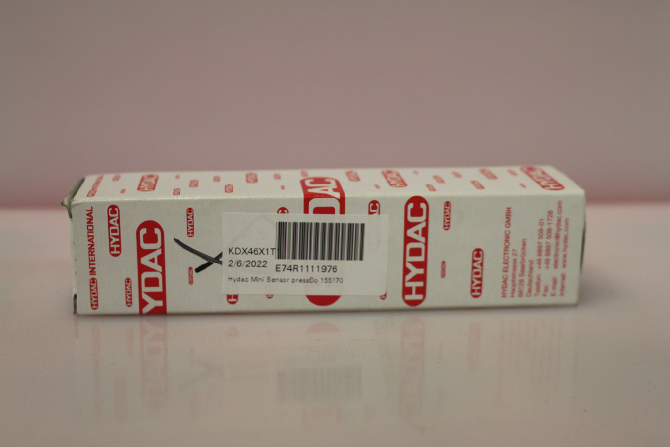 1 - Hydac Mini Sensor Pressão 155170 E-3-F