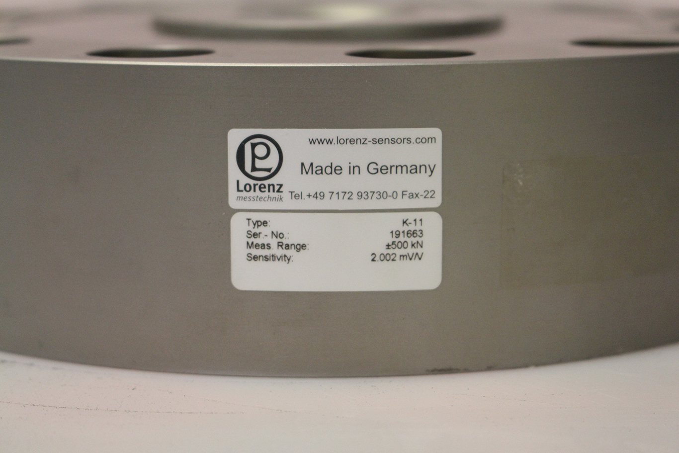 2 - Lorenz Tension and Compression Force Sensor K-11