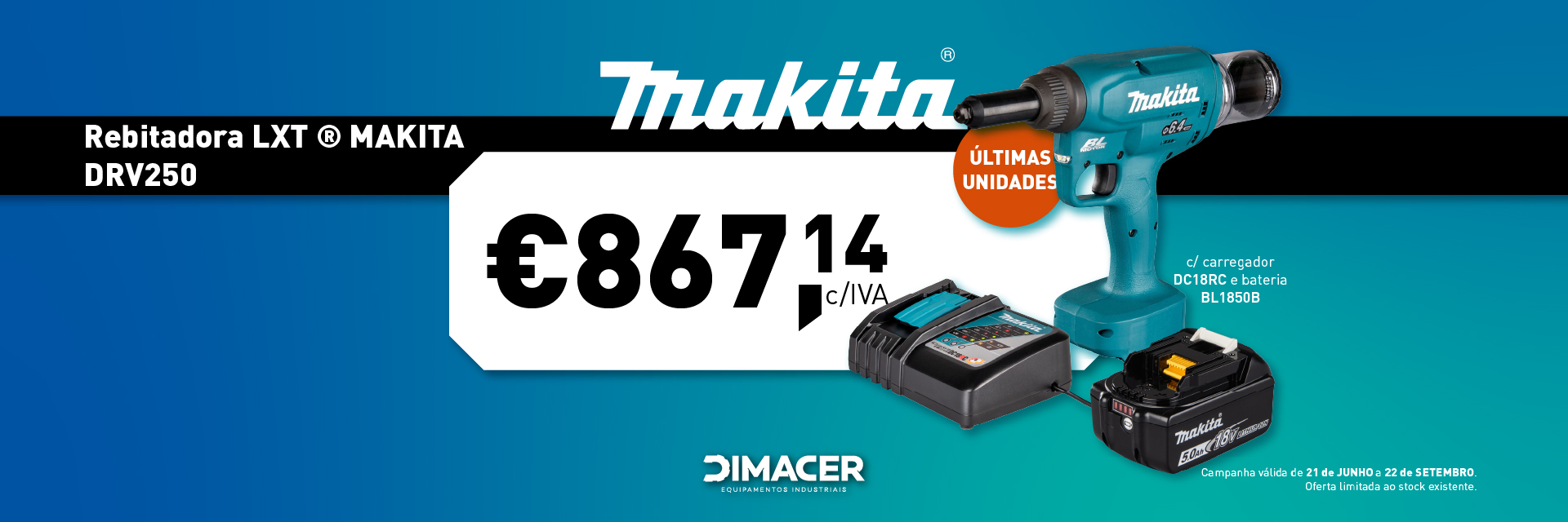 Rebitadora Makita