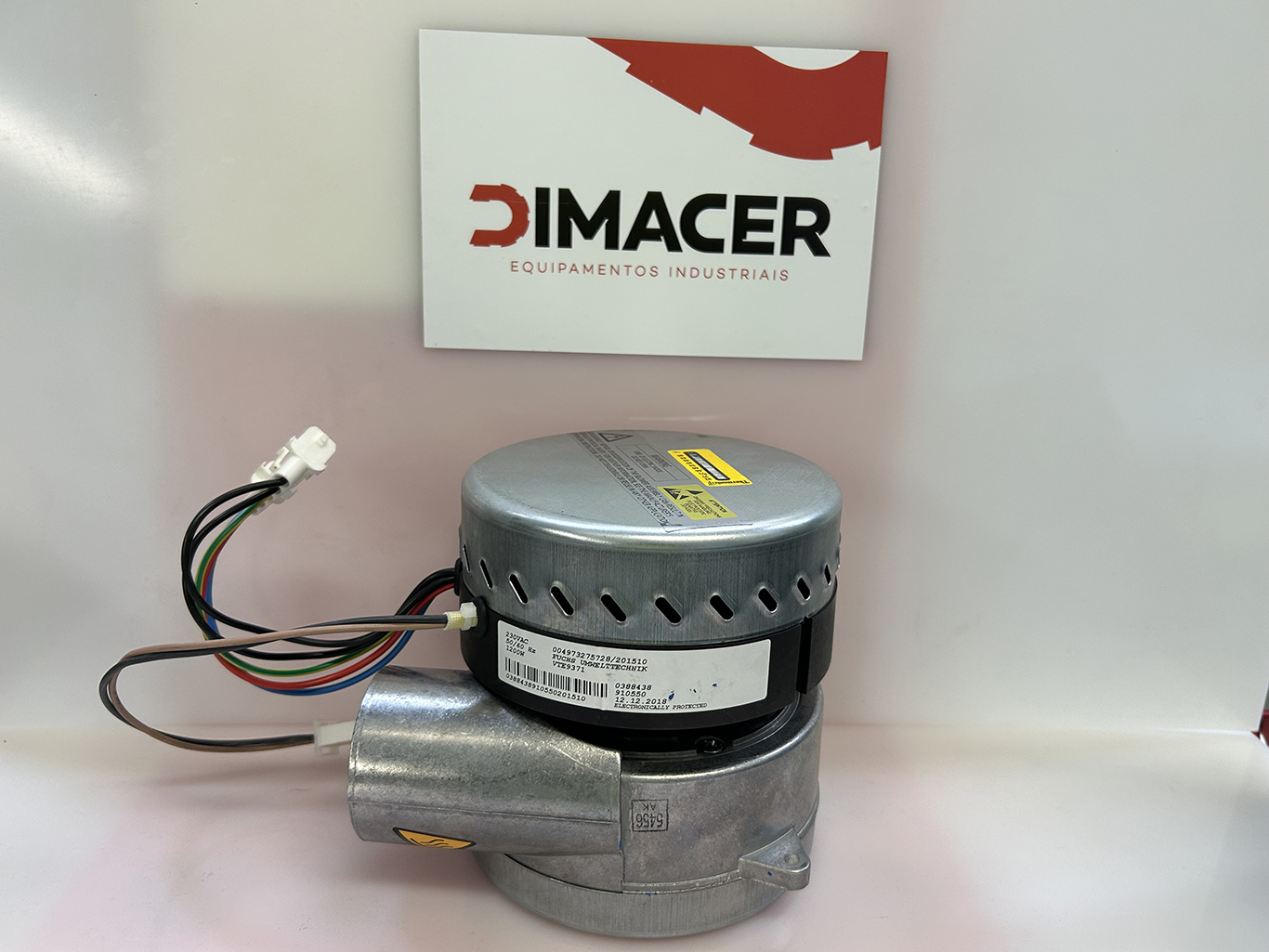 1 - Motor Blower 230V 50/60HZ VTE9371 - Fuchs